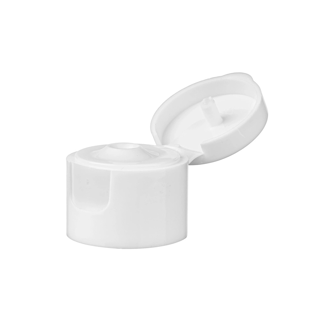 White Smooth Flip Top Cap, 20-410, PS Seal | Propacks